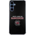 University of South Carolina Gamecocks Black Galaxy S24 Clear Case