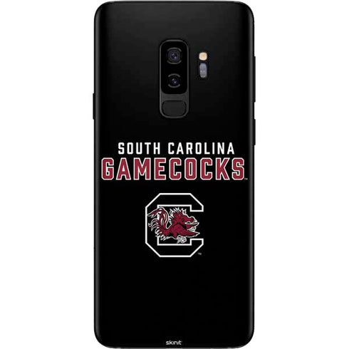 University of South Carolina Gamecocks Black Galaxy S9 Plus Skin