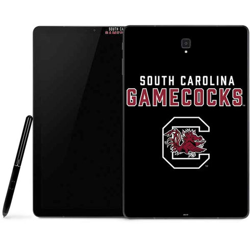 University of South Carolina Gamecocks Black Samsung Galaxy Tab Skin
