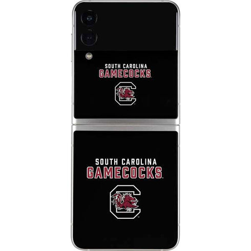 University of South Carolina Gamecocks Black Galaxy Z Flip3 5G Skin