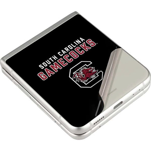 University of South Carolina Gamecocks Black Galaxy Z Flip3 5G Skin