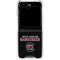 University of South Carolina Gamecocks Black Galaxy Z Flip5 5G Clear Case