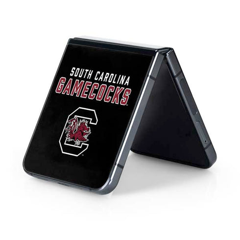 University of South Carolina Gamecocks Black Galaxy Z Flip5 5G Skin