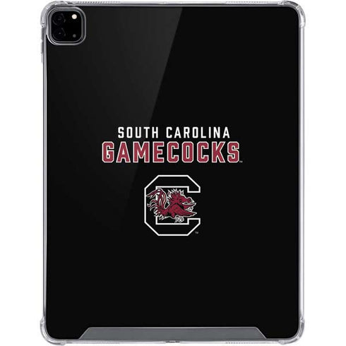 University of South Carolina Gamecocks Black iPad Pro 12.9in (2020) Clear Case