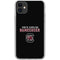 University of South Carolina Gamecocks Black iPhone 11 Clear Case
