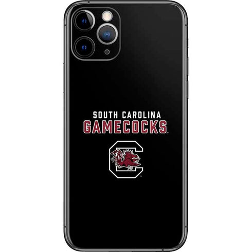 University of South Carolina Gamecocks Black iPhone 11 Pro Skin