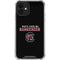 University of South Carolina Gamecocks Black iPhone 12 Clear Case