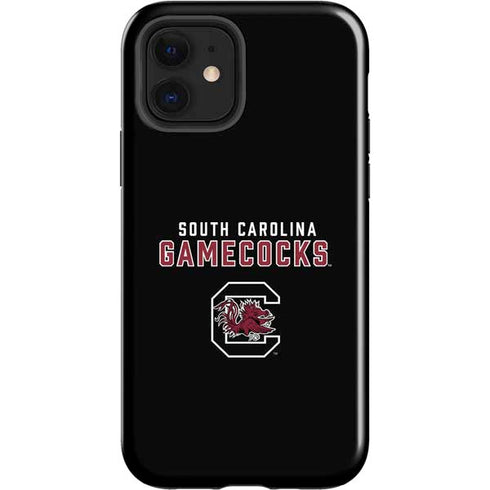 University of South Carolina Gamecocks Black iPhone 12 Impact Case
