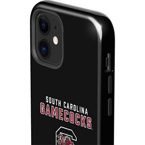 University of South Carolina Gamecocks Black iPhone 12 Impact Case