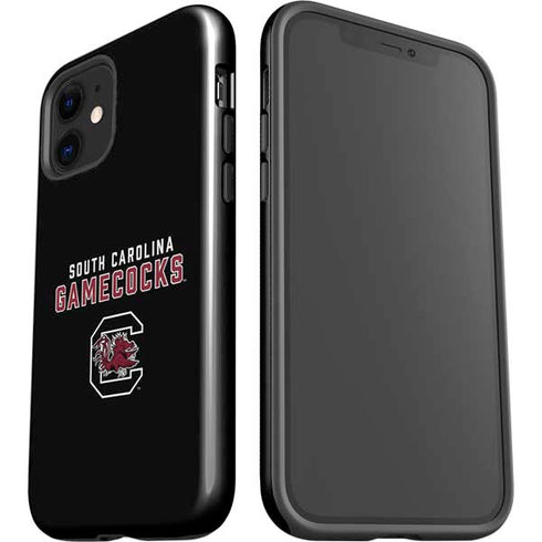 University of South Carolina Gamecocks Black iPhone 12 Impact Case