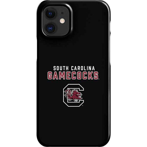 University of South Carolina Gamecocks Black iPhone 12 Mini Lite Case