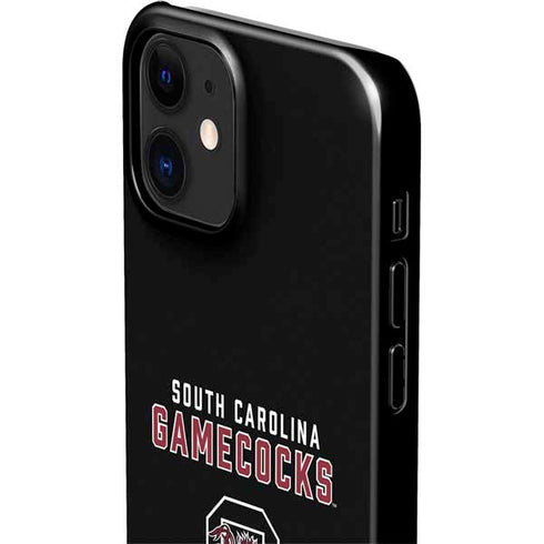 University of South Carolina Gamecocks Black iPhone 12 Mini Lite Case