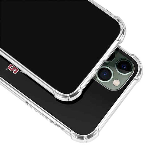 University of South Carolina Gamecocks Black iPhone 12 Pro Clear Case