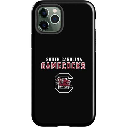 University of South Carolina Gamecocks Black iPhone 12 Pro Impact Case