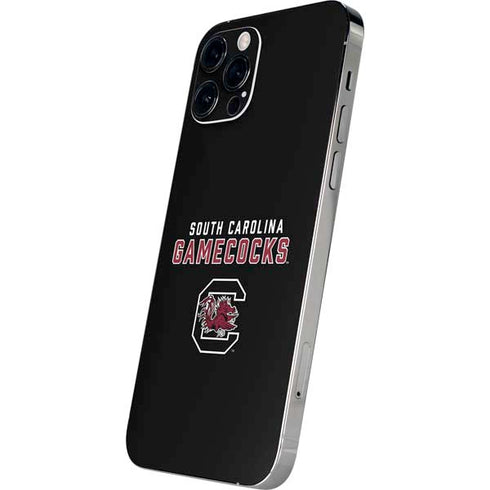 University of South Carolina Gamecocks Black iPhone 12 Pro Max Skin