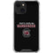 University of South Carolina Gamecocks Black iPhone 13 Clear Case