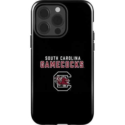University of South Carolina Gamecocks Black iPhone 13 Pro Impact Case