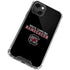 University of South Carolina Gamecocks Black iPhone 14 Plus Clear Case
