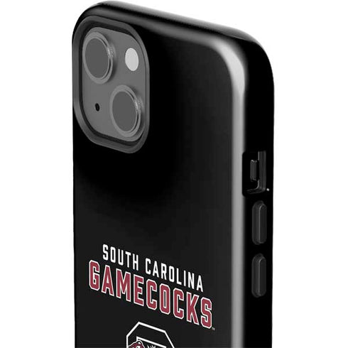 University of South Carolina Gamecocks Black iPhone 15 Plus Impact Case