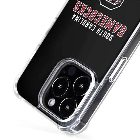 University of South Carolina Gamecocks Black iPhone 15 Pro MagSafe Case