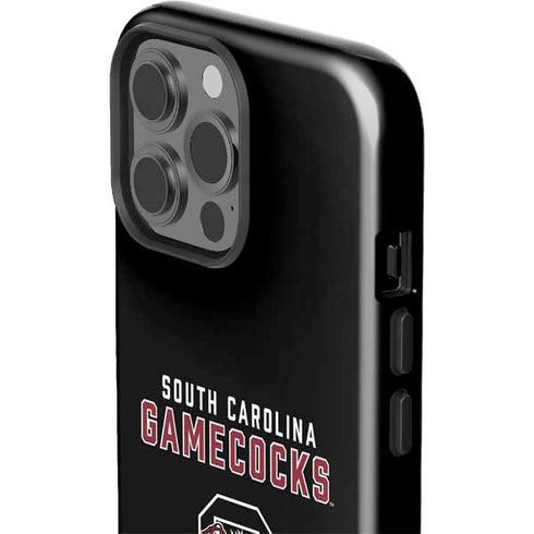 University of South Carolina Gamecocks Black iPhone 15 Pro Max Impact Case
