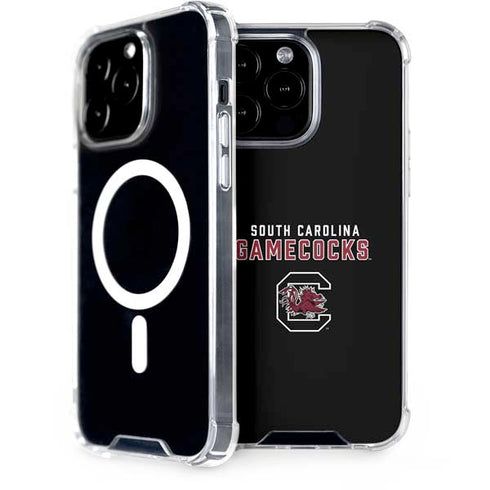 University of South Carolina Gamecocks Black iPhone 15 Pro Max MagSafe Case
