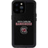 University of South Carolina Gamecocks Black iPhone 14 Pro Max Waterproof Case