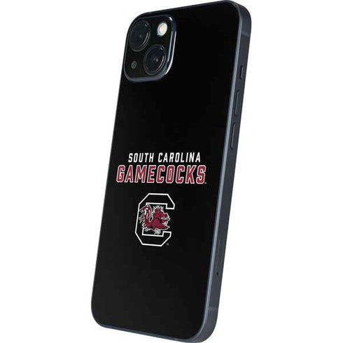 University of South Carolina Gamecocks Black iPhone 14 Skin