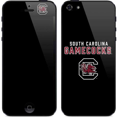 University of South Carolina Gamecocks Black iPhone 5/5s/5SE Skin