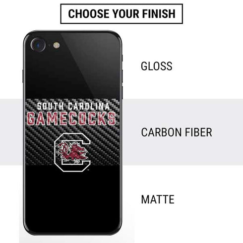 University of South Carolina Gamecocks Black iPhone SE (2nd & 3rd Gen) Skin