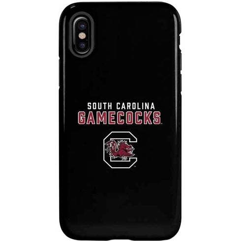 University of South Carolina Gamecocks Black iPhone X Pro Case