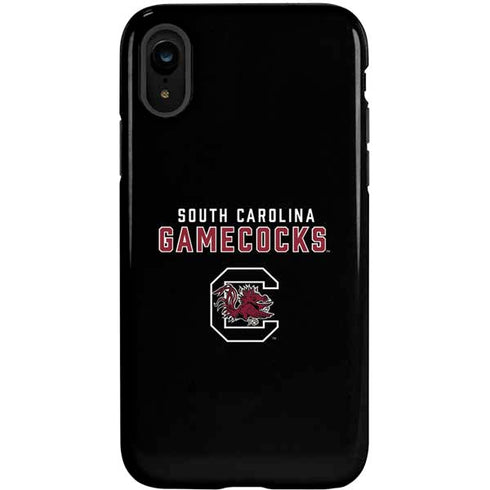 University of South Carolina Gamecocks Black iPhone XR Pro Case