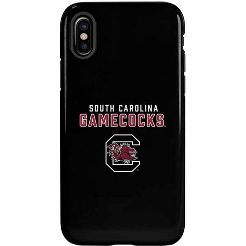 University of South Carolina Gamecocks Black iPhone XS Pro Case