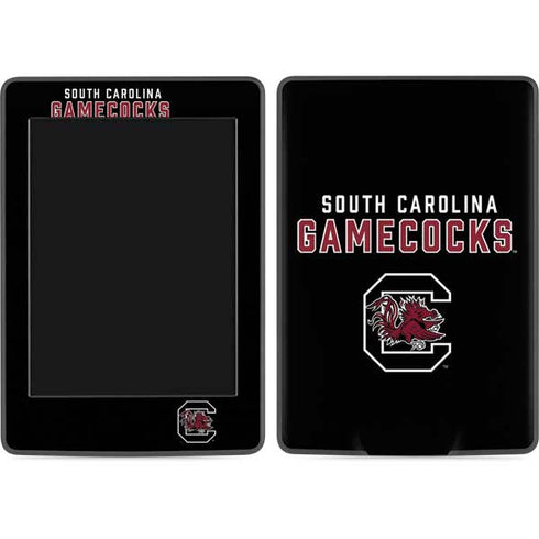University of South Carolina Gamecocks Black Amazon Kindle Skin