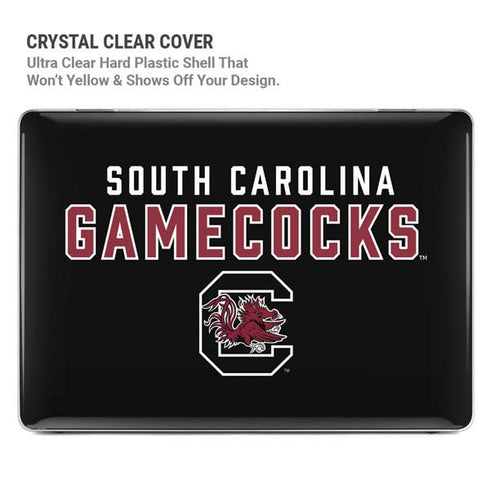 University of South Carolina Gamecocks Black MacBook Pro 16in (2021-25) Case plus Skin