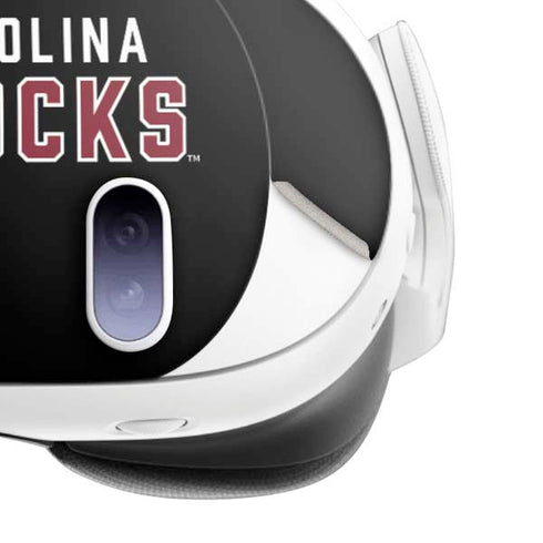 University of South Carolina Gamecocks Black Meta Quest 3 Skin