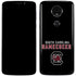 University of South Carolina Gamecocks Black Moto E5 Plus Skin