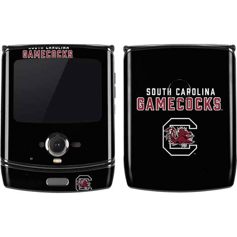 University of South Carolina Gamecocks Black Motorola RAZR Skin