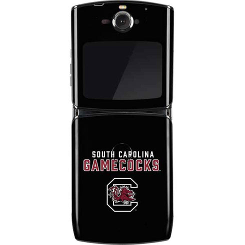University of South Carolina Gamecocks Black Motorola RAZR Skin