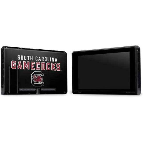 University of South Carolina Gamecocks Black Nintendo Switch Bundle Skin
