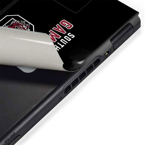 University of South Carolina Gamecocks Black Nintendo Switch Bundle Skin