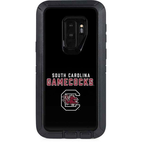 University of South Carolina Gamecocks Black Otterbox Defender Galaxy Skin