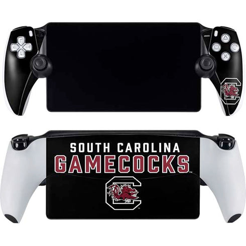 University of South Carolina Gamecocks Black PlayStation Portal Remote Player Skin
