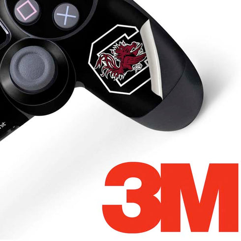 University of South Carolina Gamecocks Black PS4 Controller Skin