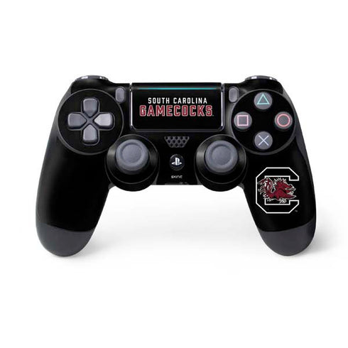 University of South Carolina Gamecocks Black PS4 Pro/Slim Controller Skin