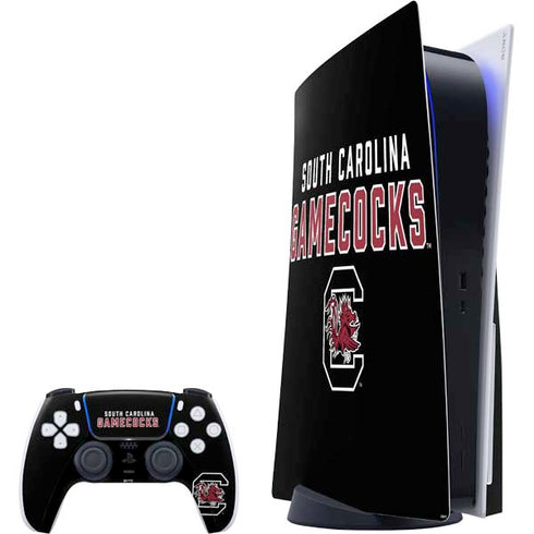 University of South Carolina Gamecocks Black PS5 Bundle Skin