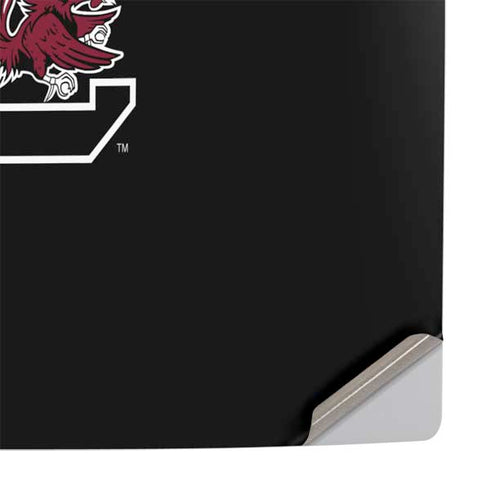 University of South Carolina Gamecocks Black PS5 Console Skin