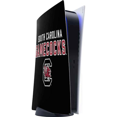 University of South Carolina Gamecocks Black PS5 Digital Edition Console Skin