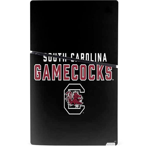 University of South Carolina Gamecocks Black PS5 Slim Digital Edition Bundle Skin
