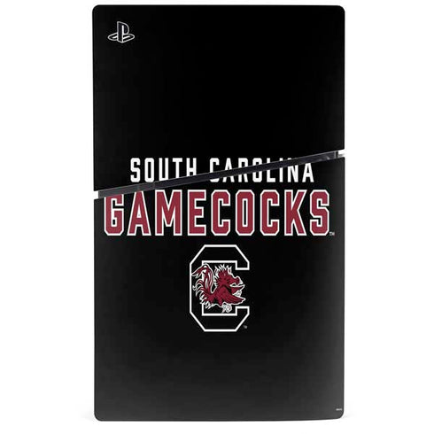 University of South Carolina Gamecocks Black PS5 Slim Digital Edition Console Skin